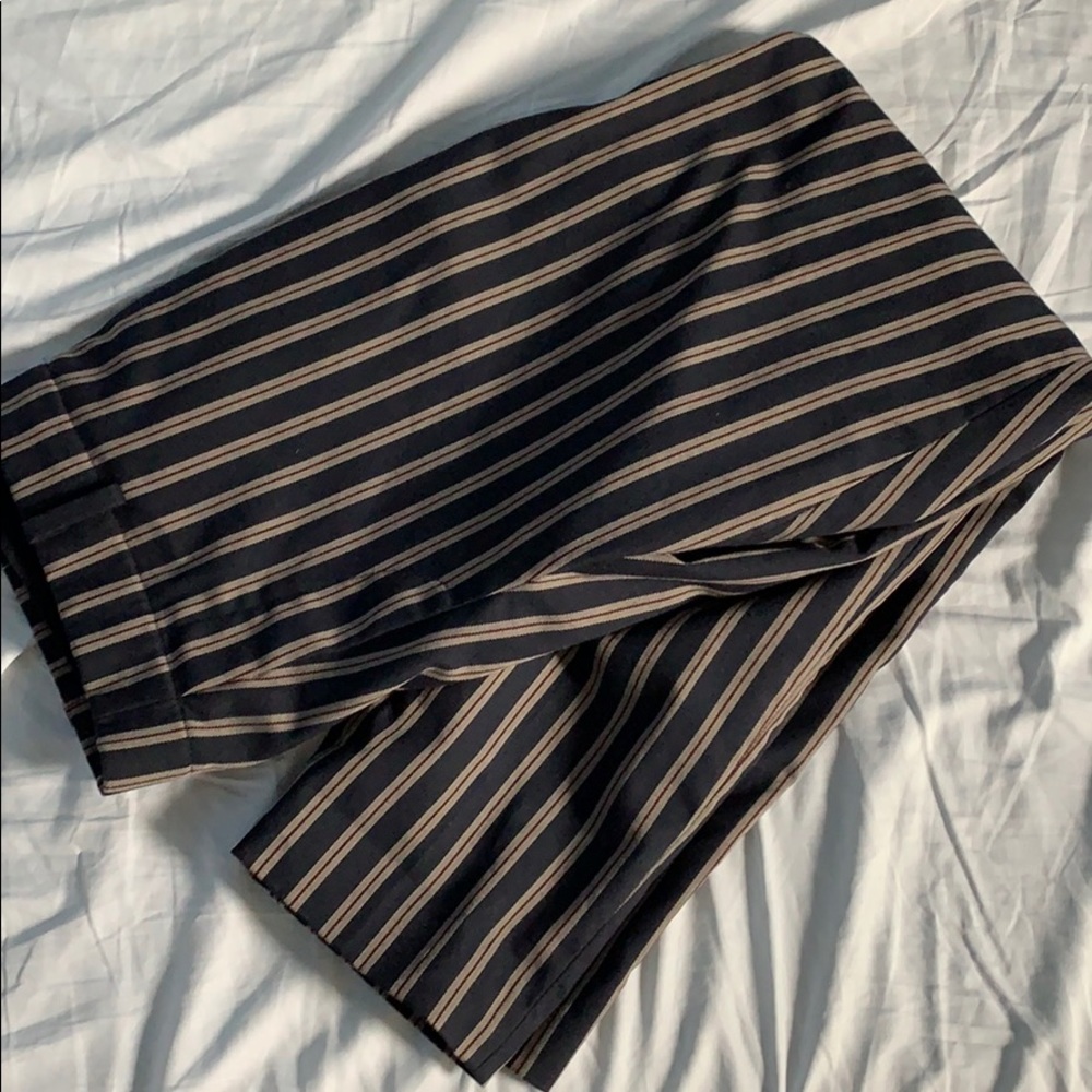 Women’s Straight-Leg Striped Pants (Uniqlo)